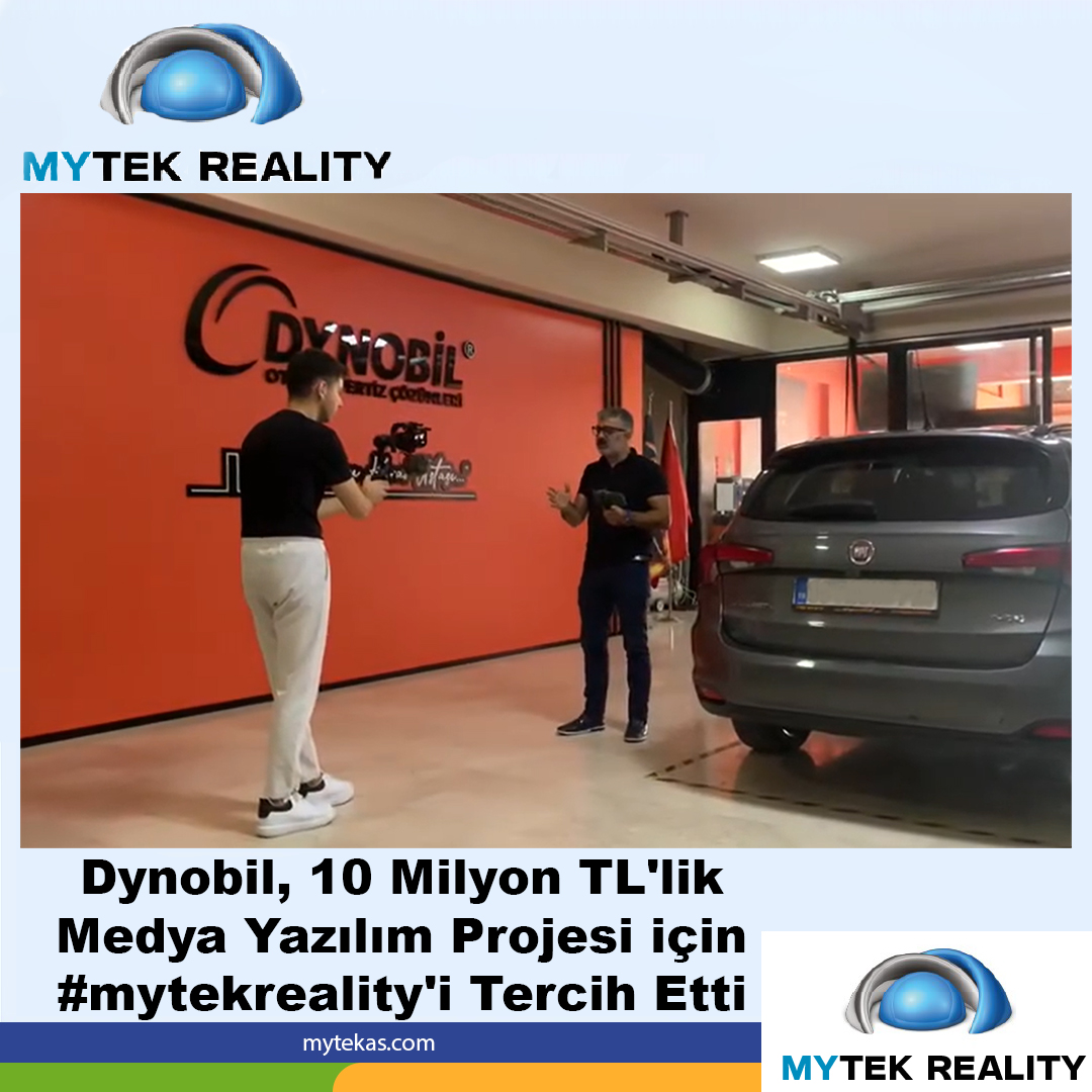 Dynobil, 10 Milyon TL Bütçeli Medya Yazılım Projesi İçin Mytek Reality'i Tercih Etti